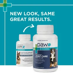 PAW by Blackmores PAW Osteosupport Joint Support Powder for Dogs - 80/150 Capsules Sale