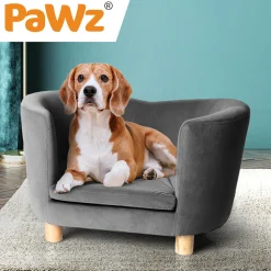 iDS PaWz Luxury Elevated Sofa Anti-slip Raised Dog Cat Beds Couch Kitten Lounge Sale