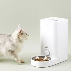 Petkit Fresh Element Mini Smart Pet Feeder With Stainless Steel Bowl Outlet