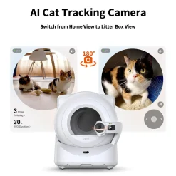 Petkit Purobot Ultra AI-Powered Self-cleaning Cat Litter Box Hot