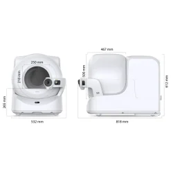 Petkit Purobot Ultra AI-Powered Self-cleaning Cat Litter Box Hot