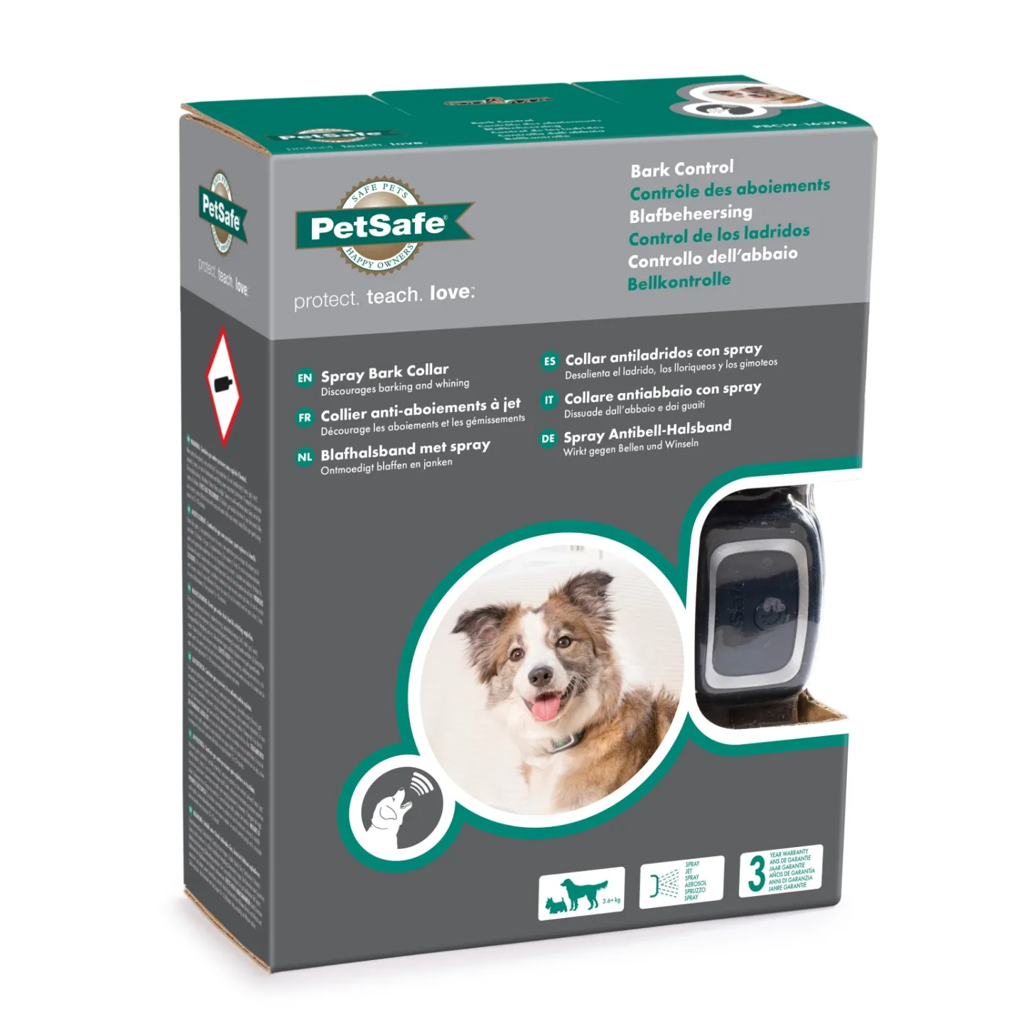 PetSafe Anti-Bark Dog Collar - Citronella Spray Collar Kit - One Size for All Dogs over 3.6kg Fashion
