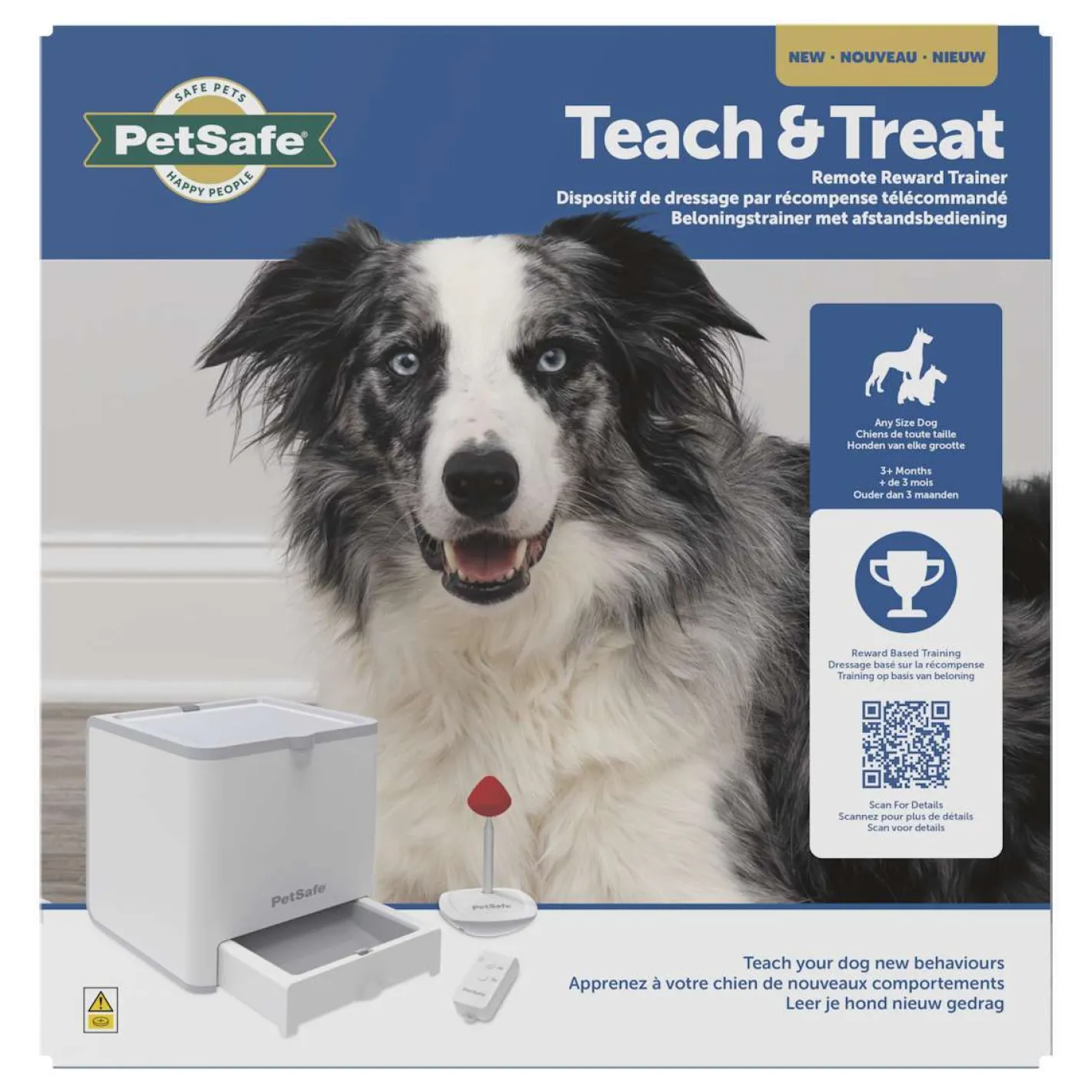 PetSafe Teach and Treat Remote Reward Dog Trainer Treat Dispenser Online