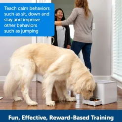 PetSafe Teach and Treat Remote Reward Dog Trainer Treat Dispenser Online
