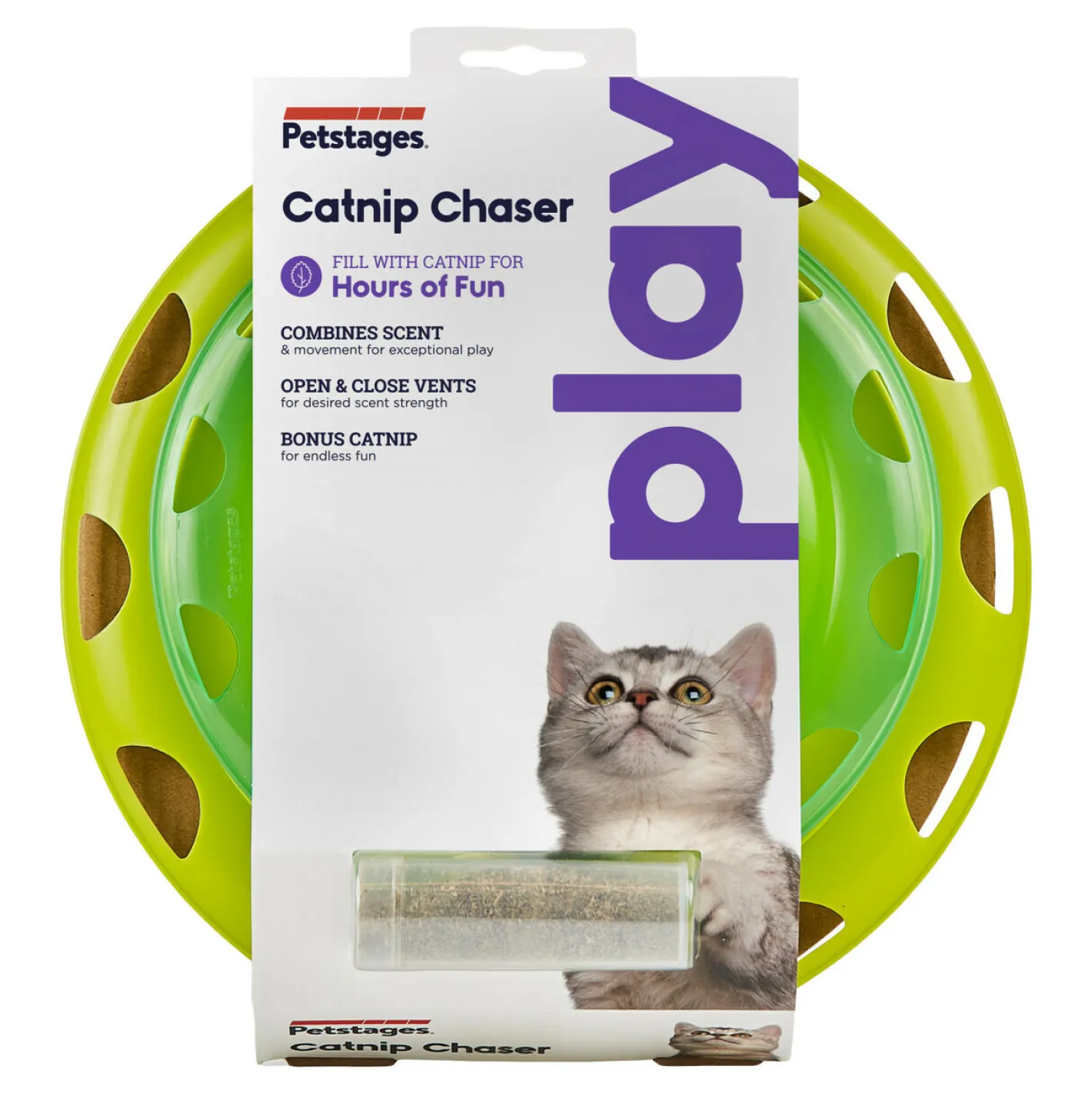 Petstages Catnip Chaser Interactive Cat Toy Hot