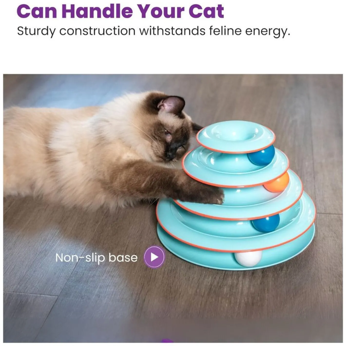 Petstages Chase Meowtain Interactive Cat Puzzle Toy Clearance