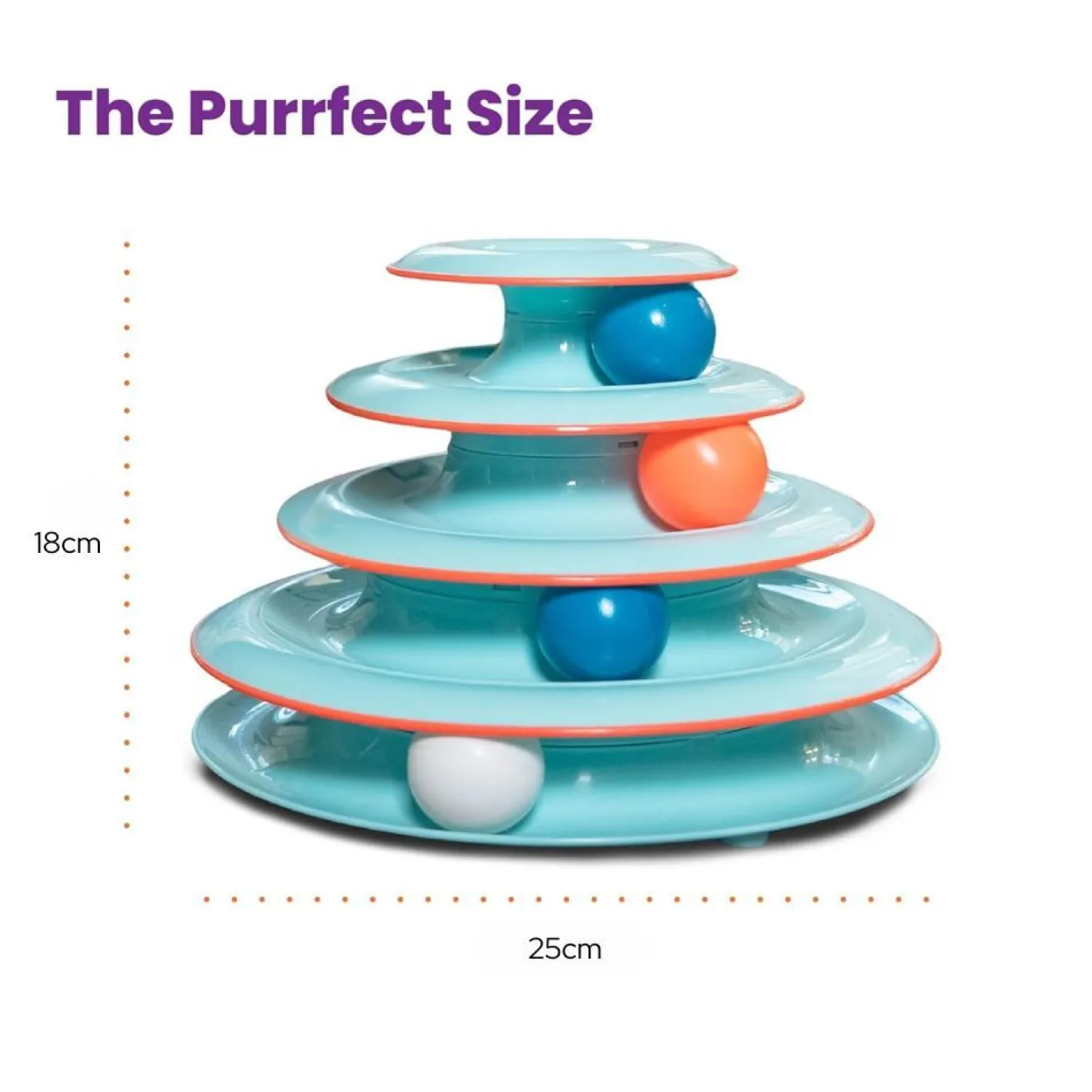 Petstages Chase Meowtain Interactive Cat Puzzle Toy Clearance