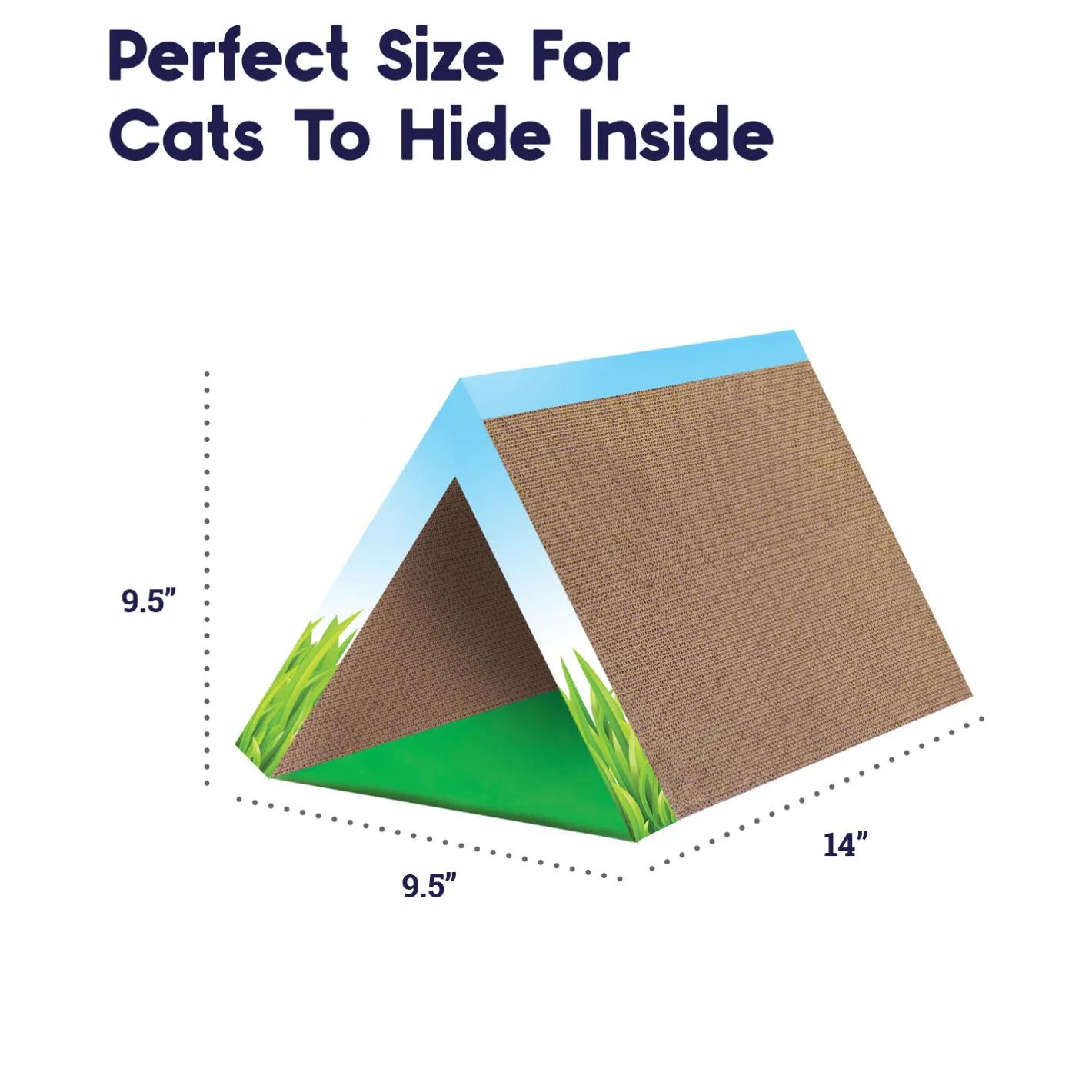 Petstages Fold Away Cardboard Cat Scratcher & Tunnel Hot