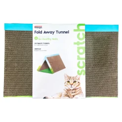 Petstages Fold Away Cardboard Cat Scratcher & Tunnel Hot