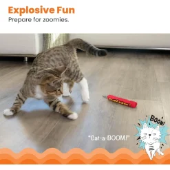 Petstages Green Magic Dynamite Kickaroo Catnip Toy Hot