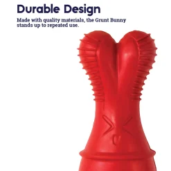 Petstages Grunt & Fetch Rubber Bunny Dog Toy Discount