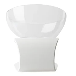 Pidan Designer Raised Cat Bowl with White Base New