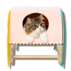 Pidan Elephant Hide Out Pet Bed & Rocker in Beech, Acrylic & Felt Sale