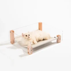 Pidan Sound Sleep Modern Hammock-Style Cat Bed with Bonus Scratch Pad Fashion