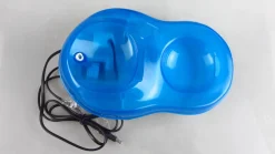 Pioneer Pet Cruiser Cat Fountain - Transparent Blue Plastic Pet Water Fountain New