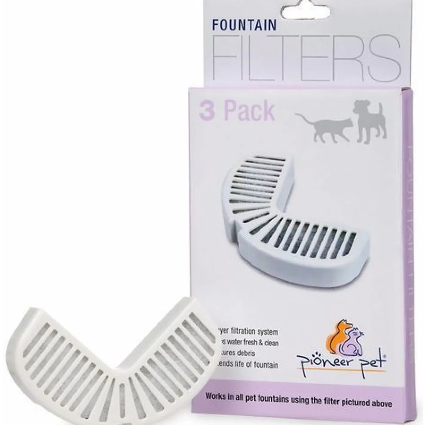 Pioneer Pet Fountain Replacement Filters 3-Pack #3002 Online