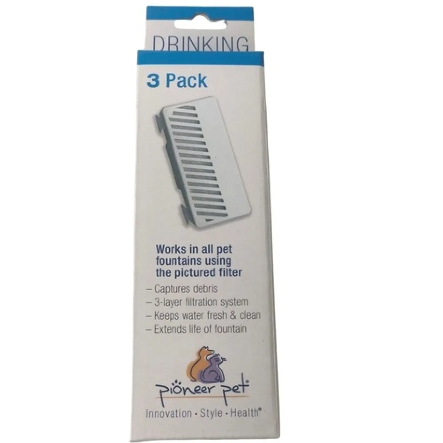 Pioneer Pet s Replacement T-Filter 3-Pack - for Swan, Retro, Round Ceramic Fountains (#3091) Best