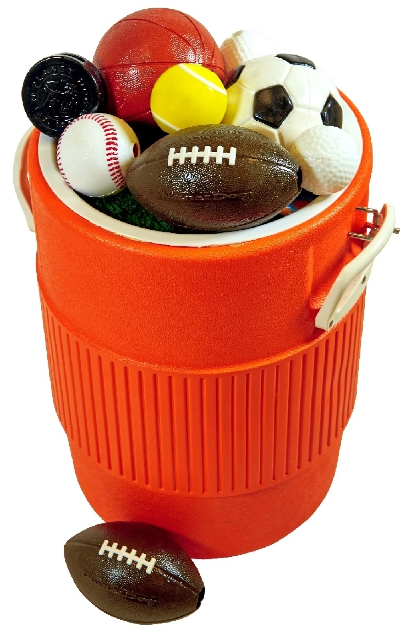 Planet Dog Durable Treat Dispensing & Fetch Dog Toy - Soccer Ball Fashion