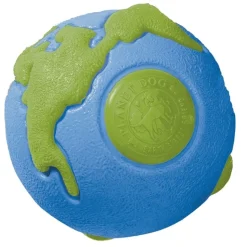 Planet Dog Orbee Ball Tough Floating Dog Toy Blue & Green Discount