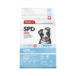 Prime100 Prime SPD Air Dried Dog Food Single Protein Puppy Lamb Apple & Blueberry Best