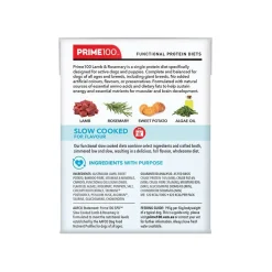 Prime100 SPD Slow Cooked Dog Food Single Protein Lamb & Rosemary 12 x 354g Outlet