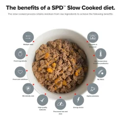 Prime100 SPD Slow Cooked Dog Food Single Protein Beef & Carrot 12 x 354g Discount