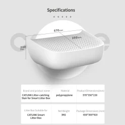 Catlink RAMP for Scooper Self-Clean Smart Cat Litter Box PRO Hot