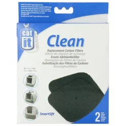 Catit Replacement Filters for "Clean" Cat Litter Tray - 2-Pack New