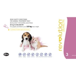 Revolution Flea & Worm Control for Puppies - 3 pack Online