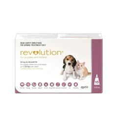Revolution Flea & Worm Control for Puppies and Kittens - 15 pack Outlet