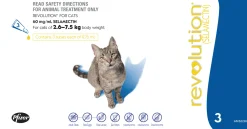 Revolution Flea, Intestinal Worm & Heartworm Control for Cats & Kittens Hot