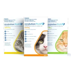 Revolution PLUS Flea, Worm & Tick Topical Prevention for Adult Cats 6-Pack Online
