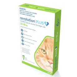 Revolution PLUS Flea, Worm & Tick Topical Prevention for Adult Cats 6-Pack Online
