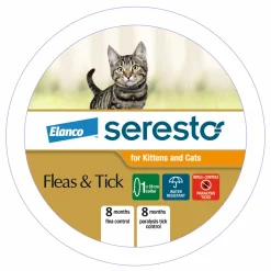 Seresto Flea Collar for Cats and Kittens - Lasts up to 8 Months Discount