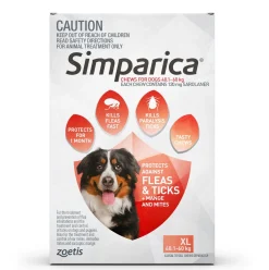 Simparica Monthly Flea & Tick Tablets for Dogs 6-Pack - Choose your size Online