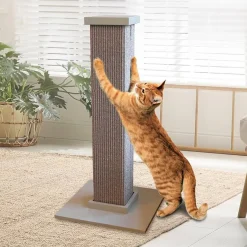 SmartCat Ultimate Heavy-Duty Sisal Cat Scratch Post - Grey Online