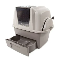 Catit Smartsift Enclosed Semi-Automatic Cat Litter Sifter with Sift Lever Fashion