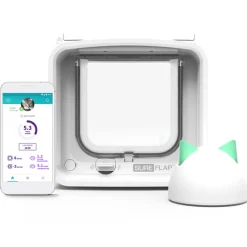 Sure Petcare Sureflap Microchip Connect Cat Door (Small) & Connect Wifi Hub Option Hot