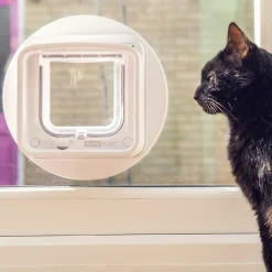 Sure Petcare Sureflap Microchip Connect Cat Door (Small) & Connect Wifi Hub Option Hot