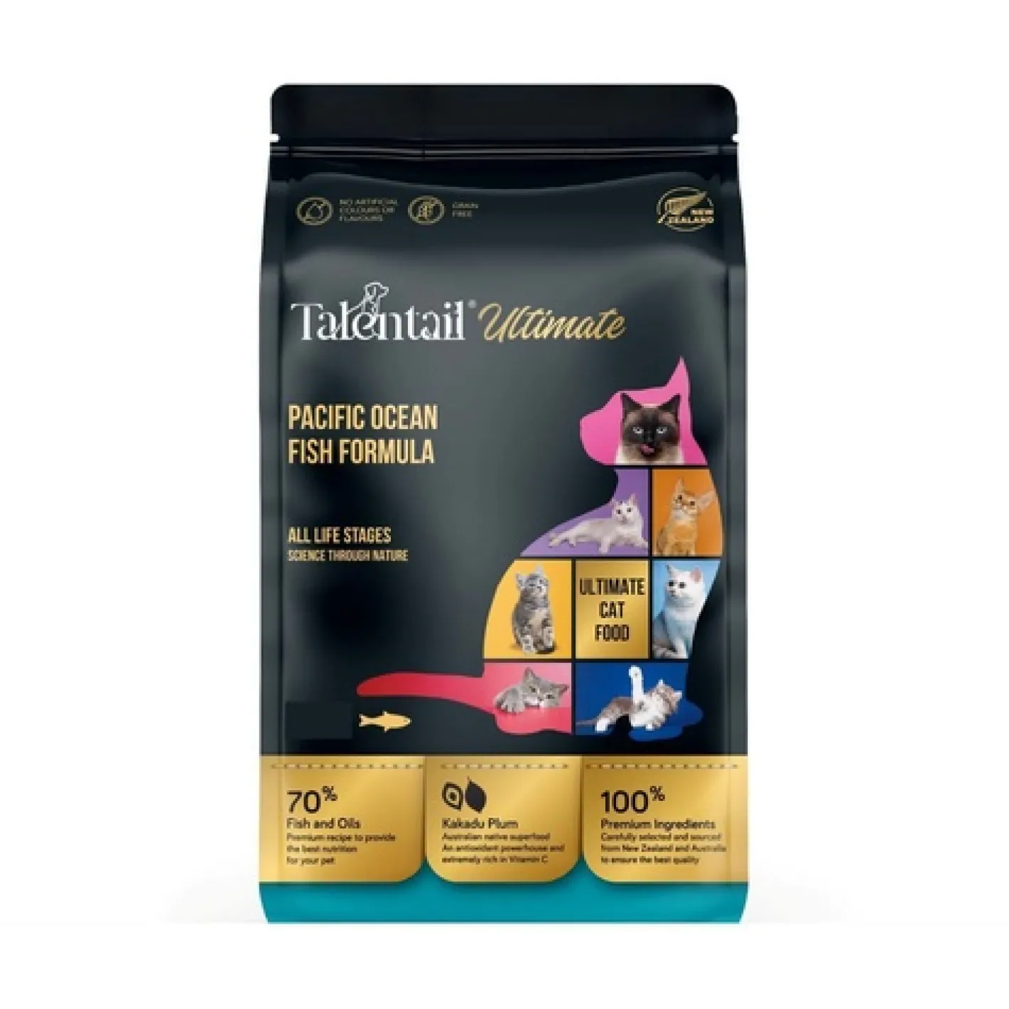 Talentail Ultimate Pacific Ocean Fish with Kakadu Plum Premium Cat Food 1.5kg Best
