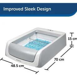 Scoopfree The 2nd Generation Automatic Self-Cleaning Cat Litter Box - New & Improved Best
