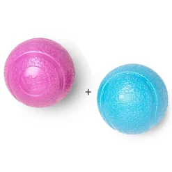 West Paw Boundr Fetch Dog Toys - Pack of 2 Balls - Guaranteed Tough Fashion