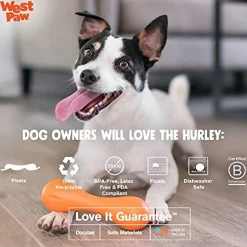 West Paw Hurley Fetch Toy for Tough Dogs - Ruby Red Discount