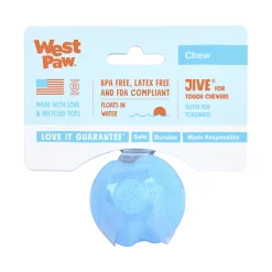 West Paw Jive Zogoflex Fetch Ball Tough Dog Toy Clearance