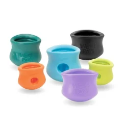 West Paw Toppl Treat Dispensing Wobbling Dog Toy & Food Bowl Fashion