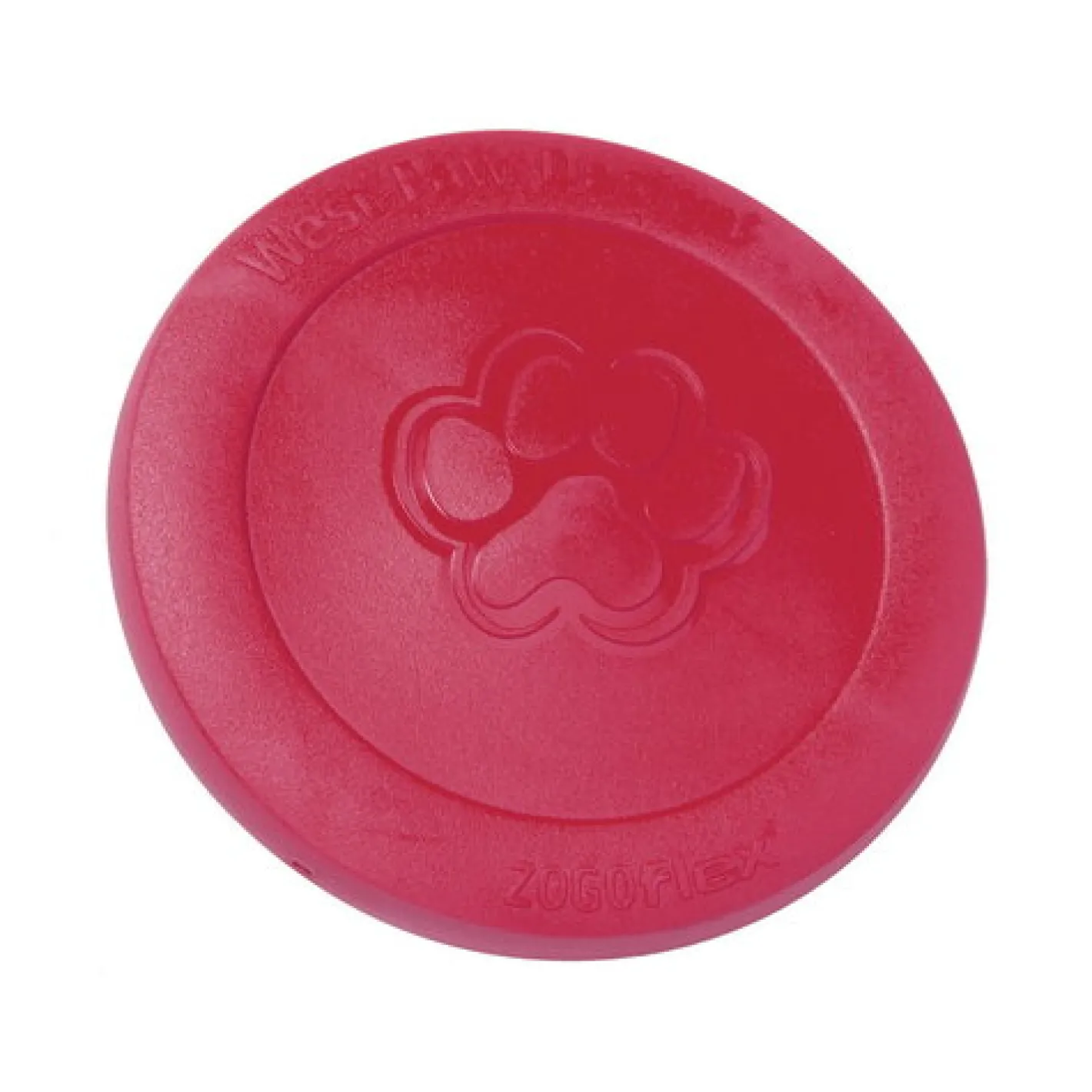 West Paw Zisc Flying Disc Fetch Dog Toy - Ruby Red Sale