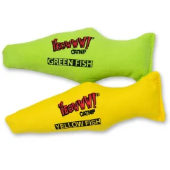 Yeowww ! Cat Toys with Pure American Catnip - Green Fish Online
