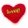 Yeowww ! Cat Toys with Pure American Catnip - Hearrrt Attack - "!" Best