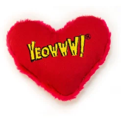 Yeowww ! Cat Toys with Pure American Catnip - Hearrrt Attack - "!" Best
