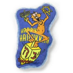 Yeowww Hanukkah Dreidel Kringle Holiday Gift Bundle with 3 Catnip Cat Toys + Bonus Catnip New